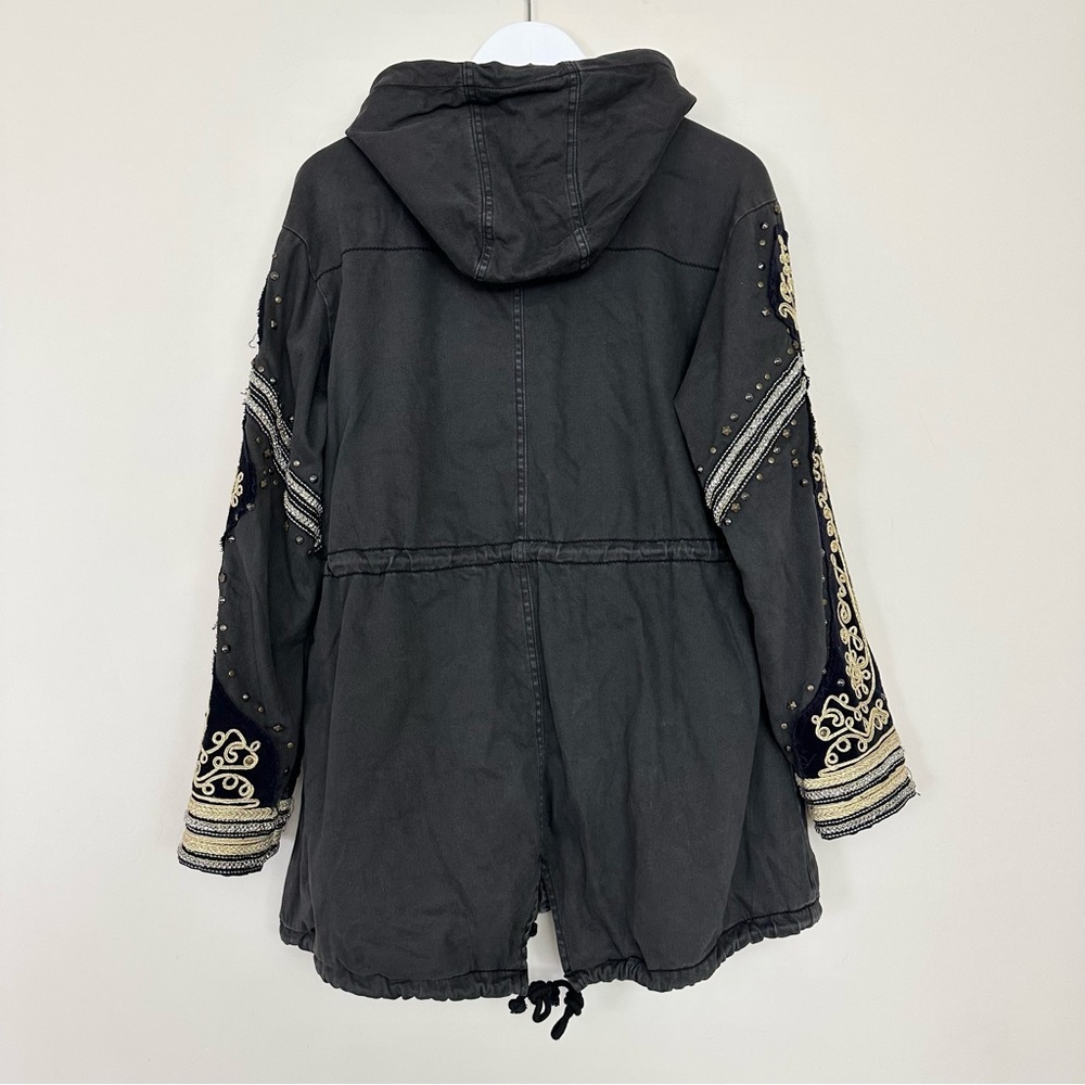 Free People Golden Quills Military Parka in Gray - Picture 12 of 15